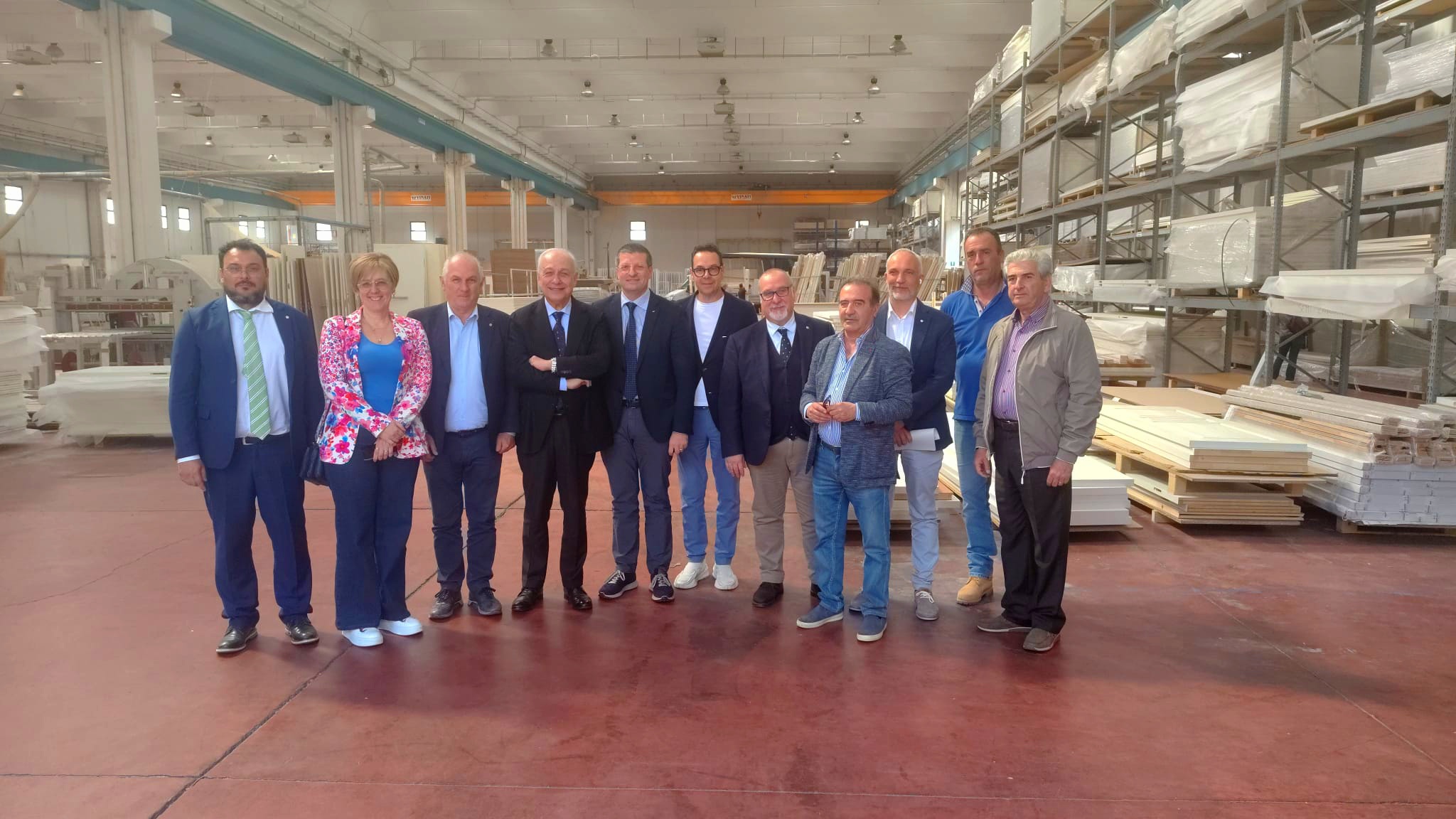 Cna Sicilia: l’On. Stancanelli in visita alla Ciesse Domus S.r.l., al centro dell’incontro le istanze delle imprese siciliane