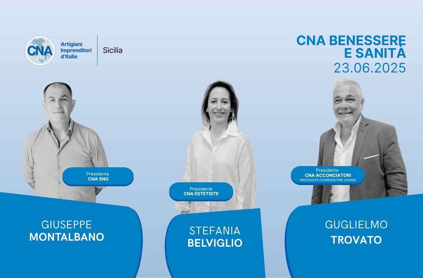 Guglielmo Trovato eletto presidente dell’Unione CNA Sicilia Benessere e Sanità
