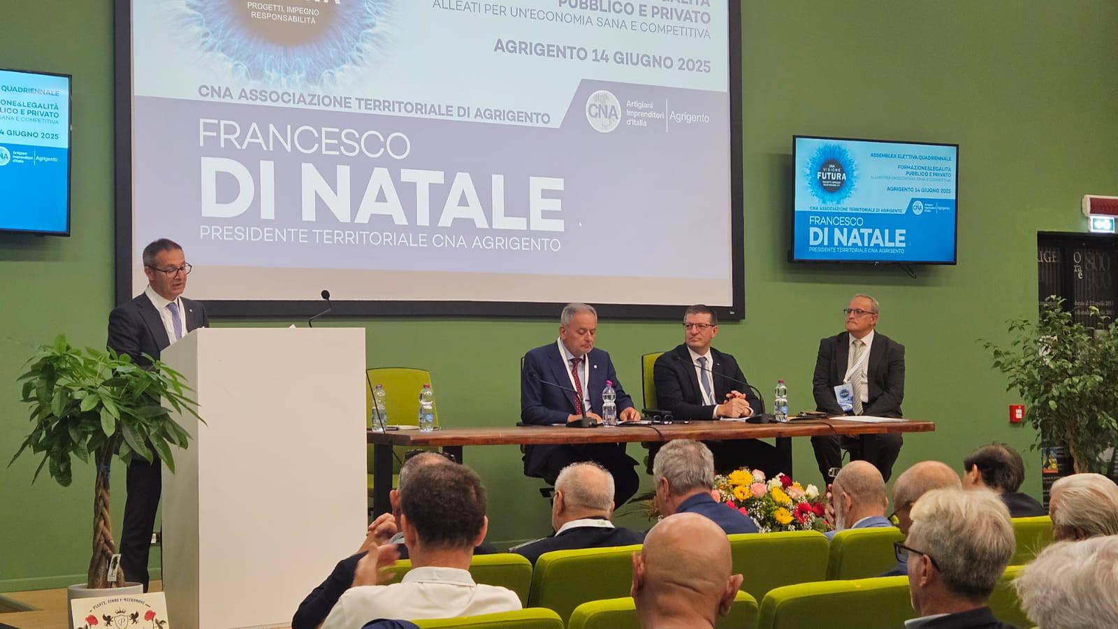 CNA Territoriale di Agrigento, Francesco Di Natale riconfermato presidente: “Lavoreremo per dare risposte concrete alle imprese”