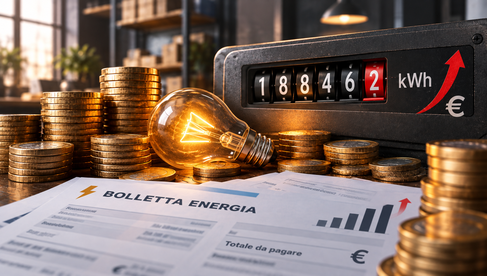 Energia: CNA Sicilia, bollette insostenibili, le micro e piccole imprese soffocano